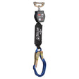 DBI Sala 3100561 Nano-Lok Hot Work Self-Retracting Lifeline with Quick Connect, Web, Aluminum Rebar Lock Hook, 6'