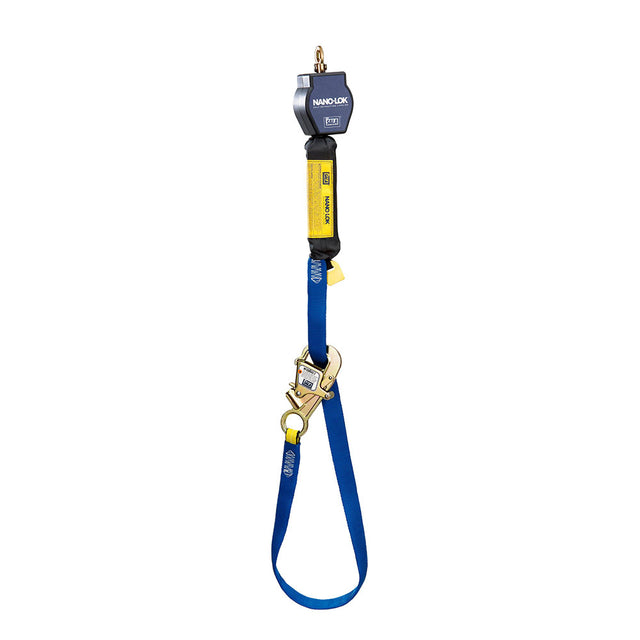 DBI Sala 3101368 9' Nano-Lok Tie-Back Self Retracting Lifeline, Web