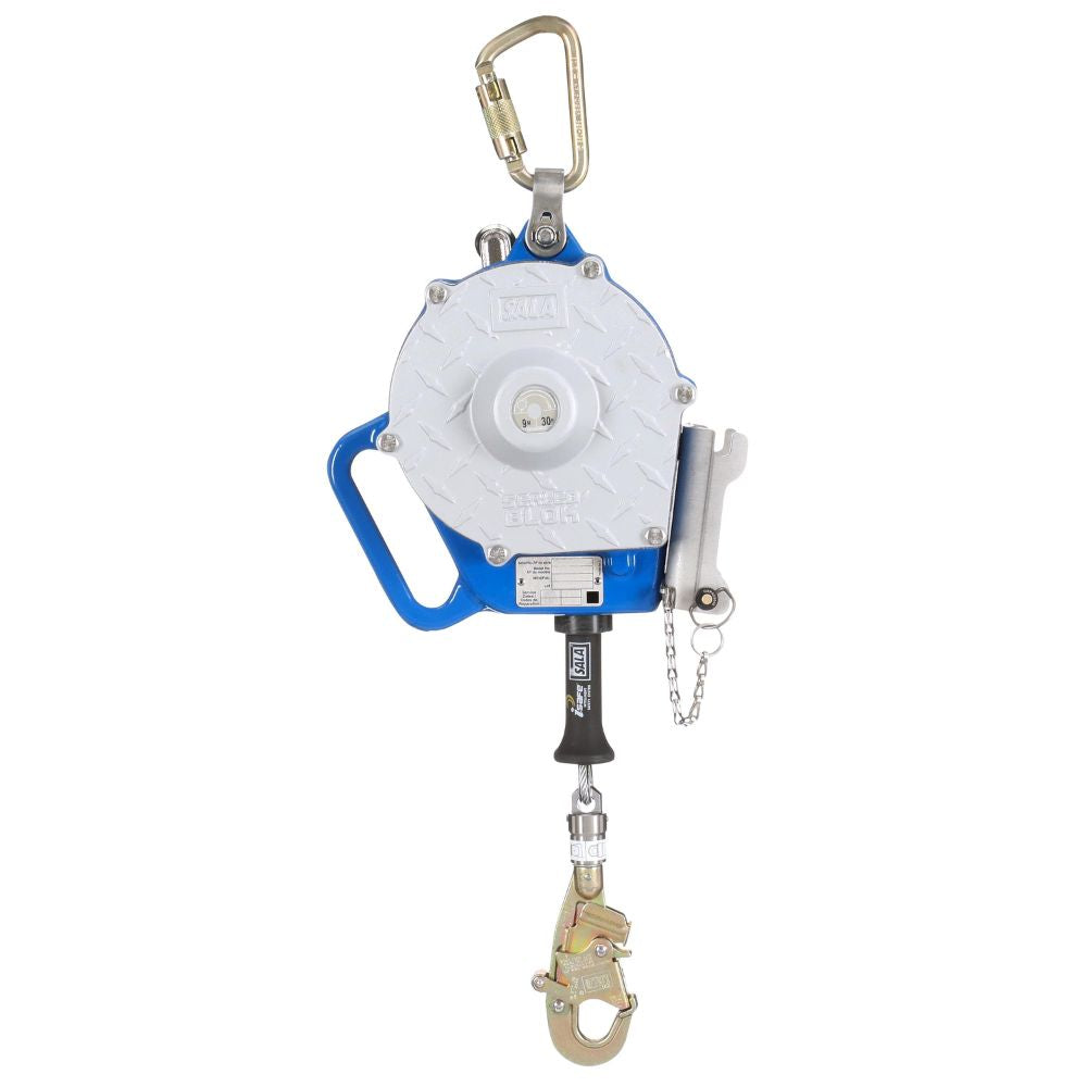 DBI Sala 3400143 Sealed-Blok Self Retracting Lifeline, Retrieval with Bracket, Galvanized Cable, 30' (9 m)