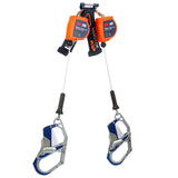 DBI Sala 3500283 Nano-Lok Edge Twin-Leg Personal Self Retracting Lifeline, Cable, Aluminum Comfort Hook, 7 ft, Class 2 ANSI - 2