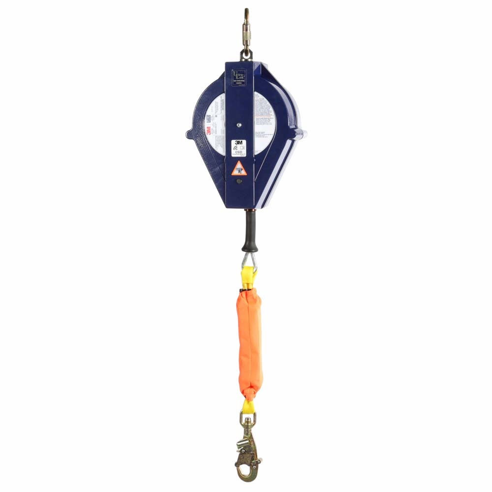 DBI Sala 3503885 Leading Edge Self-Retracting Lifeline,Aluminum Housing,Galvanized Steel Cable,55' - 2