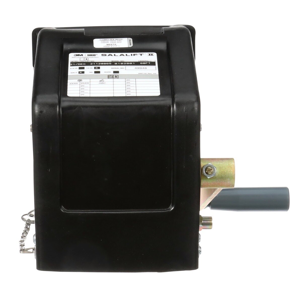 DBI Sala 8102001 Salalift II Winch, 60 ft. (18 m) (7100156945) - 6