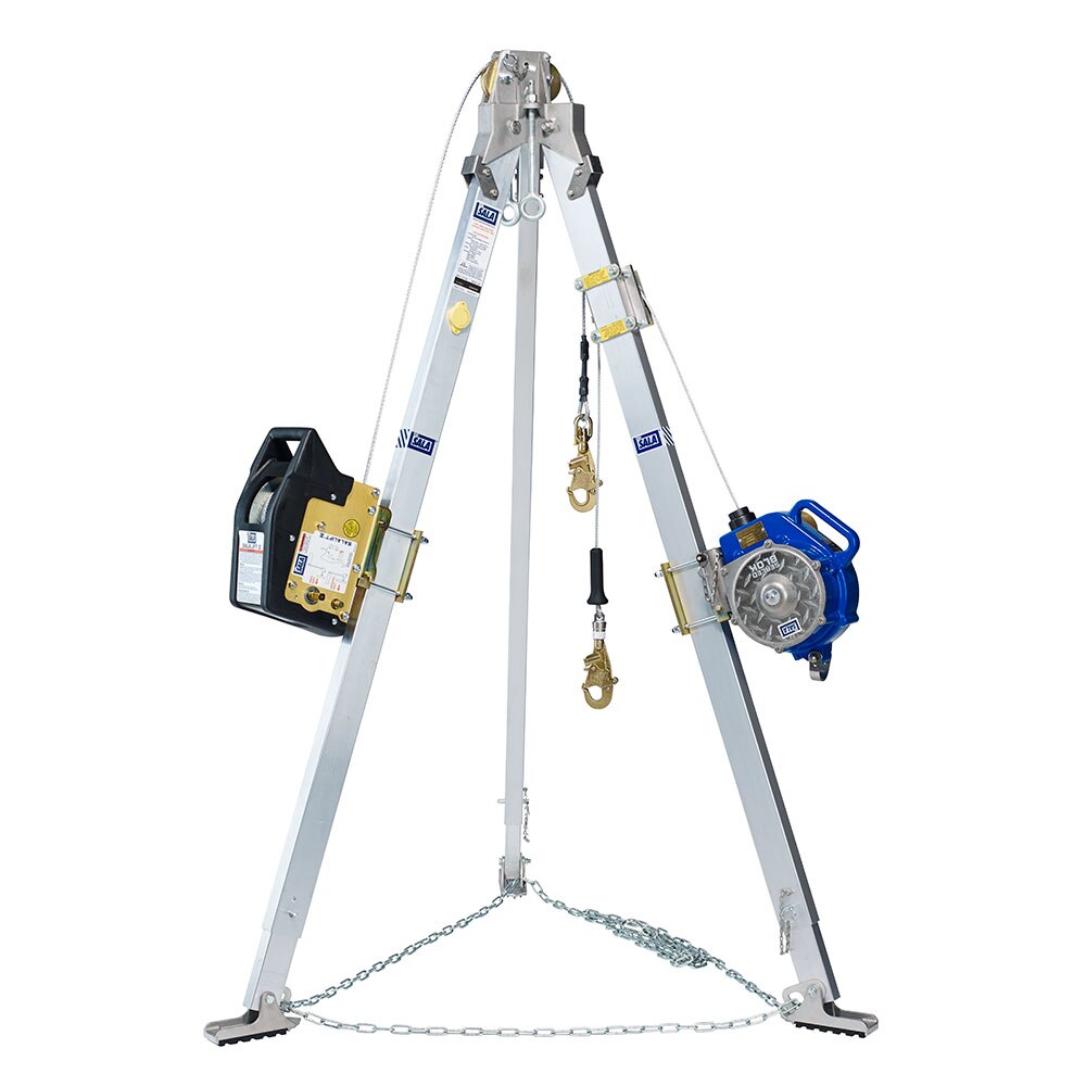DBI Sala 8000010 Confined Space Aluminium Tripod - 2