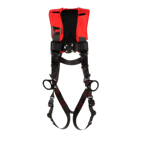 DBI Sala 1161400 Comfort Vest-Style Positioning Harness, Black, Small