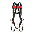 DBI Sala 1161561 Vest-Style Positioning Harness, Black, X-Large