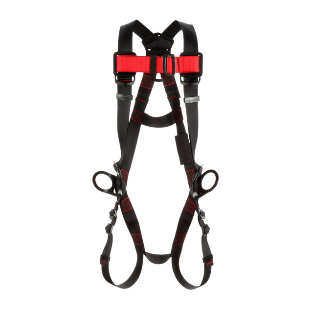 DBI Sala 1161561 Vest-Style Positioning Harness, Black, X-Large