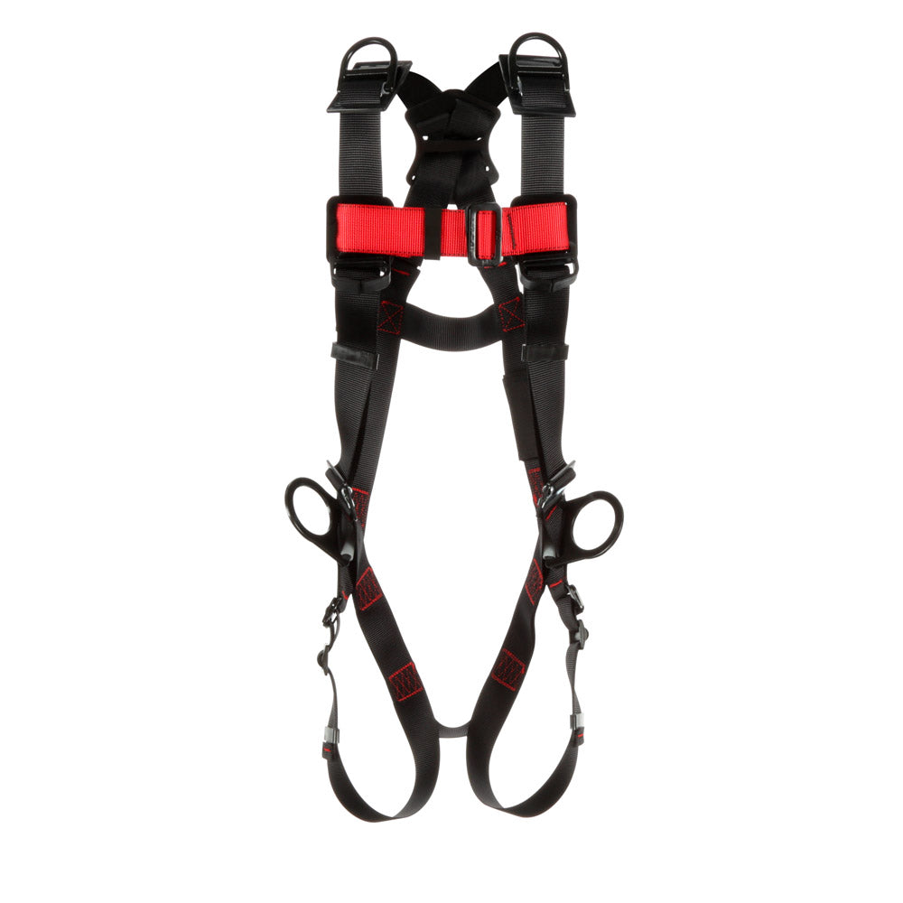 DBI Sala 1161563 Vest-Style Positioning/Retrieval Harness, Black, Small