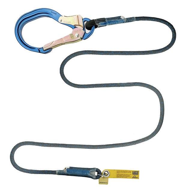 DBI Sala 1234097 8' Trigger X Replacment Rope Lanyard, Single Mode