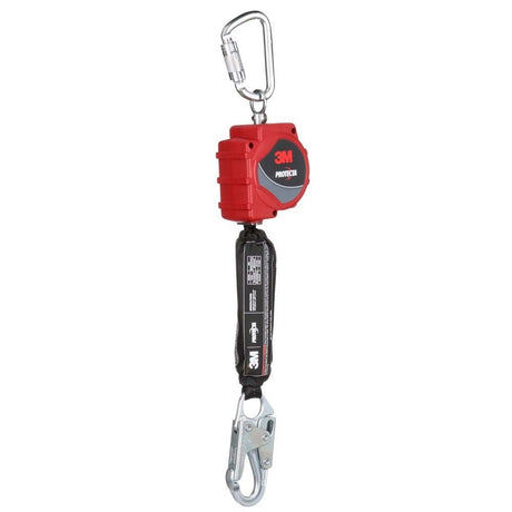DBI Sala 7100319945 Protecta Self-Retracting Lifeline with Carabiner, Web, Steel Snap Hook, 11 ft