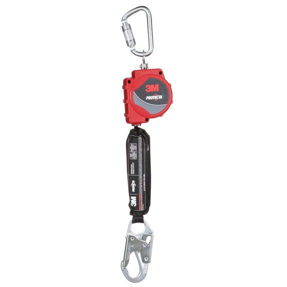 DBI Sala 7100319945 Protecta Self-Retracting Lifeline with Carabiner, Web, Steel Snap Hook, 11 ft - 2