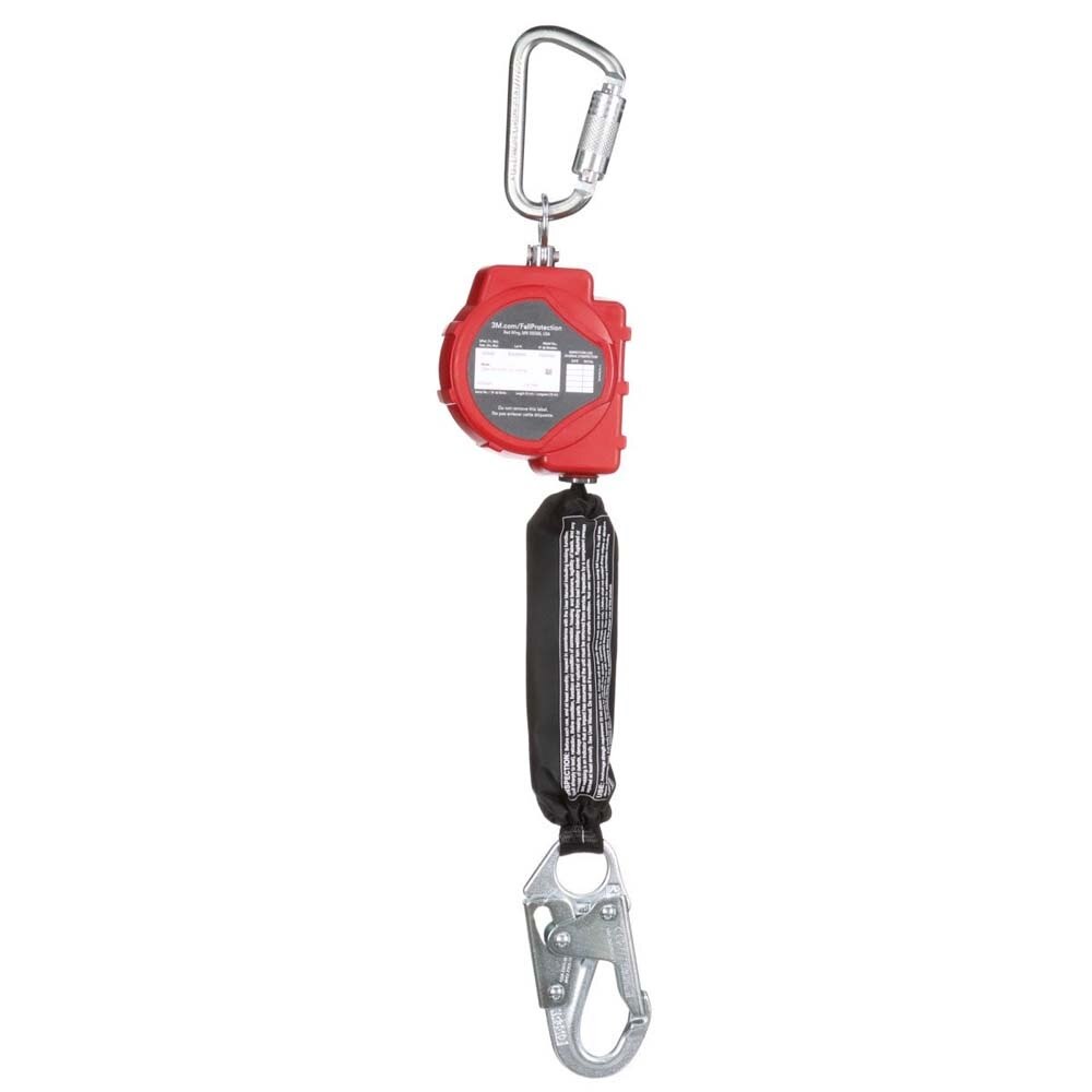 DBI Sala 7100319945 Protecta Self-Retracting Lifeline with Carabiner, Web, Steel Snap Hook, 11 ft - 3
