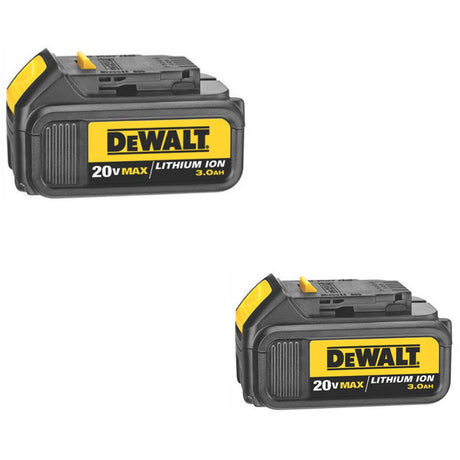 DeWalt DCB200 20V MAX Lithium-Ion Battery Pack, 2 Pack Kit