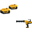 DeWalt DCB204-2 Battery Kit W/ FREE DCE560B Caulking Gun