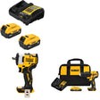 DeWalt DCB205-2C 20V Starter Kit W/ DCF911B 20V Impact Wrench & Drill/Driver Kit