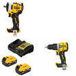 DeWalt DCB205-2C Battery Kit W/ FREE Impact Wrench and FREE Hammer Drill