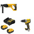 DeWalt DCB205-2C Battery Kit W/ FREE Rotary Hammer and FREE Hammer Drill