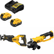 DeWalt DCB205-2C 20V MAX Starter Kit W/ DCS382B 20V Recip Saw & Cut-Off Tool