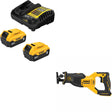 DeWalt DCB205-2C 20V MAX XR Starter Kit W/ FREE DCS382B 20V MAX XR RECIP SAW