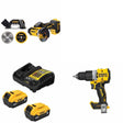 DeWalt DCB205-2C Battery Kit W/ FREE Cut-Off Tool and FREE Hammer Drill