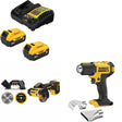 DeWalt DCB205-2C 20V Max Starter Kit W/ DCS438B 20V Cut-Off Tool & Heat Gun