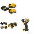 DeWalt DCB205-2C 20V Starter Kit W/ FREE DCS438B Cut-Off Tool & Impact Driver