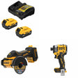 DeWalt DCB205-2C Battery Kit W/ FREE DCS438B Cut-Off Tool and FREE DCF860B Impact Driver