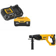 DeWalt DCB206C Battery Kit W/ FREE DCH133B Rotary Hammer