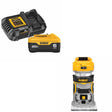 DeWalt DCB206C Battery Kit W/ FREE DCW600B Router