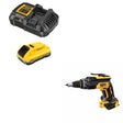 DeWalt DCB2104C Battery/Charger Kit W/ FREE DCF630B Drywall Screwgun