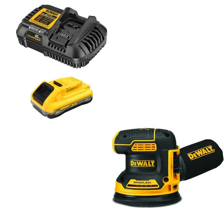 DeWalt DCB2104C Battery/Charger Kit W/ FREE DCW210B Sander