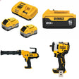 DeWalt 20V 8Ah Kit W/ FREE 5Ah Batt and FREE Caulk Gun and FREE 3/8 Impact