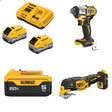 DeWalt DCB2108-2C 20V XR 8Ah Starter Kit W/ FREE DCF845B Driver, DCB205 Battery and DCS356B Multi-Tool