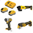 DeWalt DCB2108-2C Starter Kit W/ FREE DCG408B FREE DCF845B and FREE DCS356B