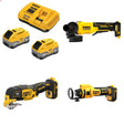 DeWalt DCB2108-2C Kit W/ FREE Grinder, FREE Multi-Tool and FREE Cut-Out