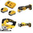 DeWalt DCB2108-2C 8Ah Starter Kit W/ FREE DCS356B, DCS334B and DCE555B