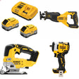 DeWalt 20V 8Ah Battery Kit W/ FREE DCS382B, FREE DCS334B and FREE DCF913B