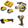 DeWalt DCB2108-2C Kit W/ FREE Saw, FREE Grinder and FREE Impact Driver