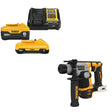 DeWalt DCB2460C 20V MAX 4Ah & 6Ah Starter Kit W/ FREE DCH172B Compact Hammer