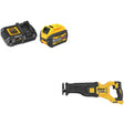 DeWalt DCB606C FLEXVOLT 20V/60V MAX Starter Kit W/ DCS389B 60V Max Recip Saw