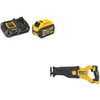 DeWalt DCB606C FLEXVOLT 20V/60V MAX Starter Kit W/ DCS389B 60V Max Recip Saw