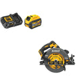 DeWalt DCB606C FLEXVOLT 20V/60V MAX Starter Kit W/ DCS578B 60V Max Circ Saw