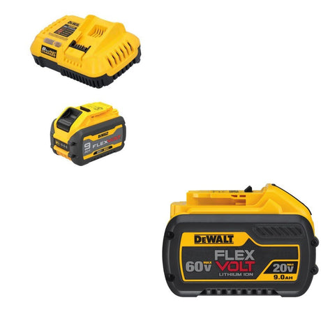DeWalt DCB609C Battery & Charger Kit W/ FREE DCB609 9.0Ah Battery