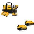 DeWalt DCD1007WW1 20V MAX Hammer Drill Kit W/ FREE DCB205-2 20V MAX Battery-2Pk