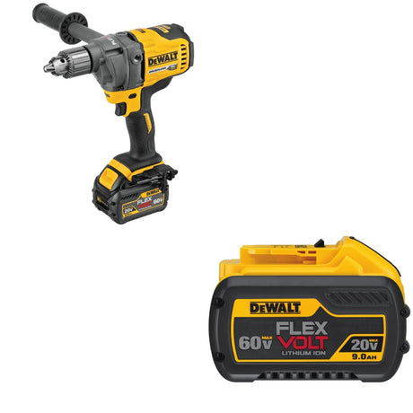 DeWalt DCD130B 60V Max* Mixer/Drill w/ FREE DCB609 20V/60V MAX 9.0AH Battery