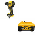 DeWalt DCD794B ATOMIC 1/2" Drill/Driver, Bare W/ DCB206 20V MAX 6Ah Battery Pack