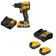 DeWalt DCB205-2C 20V MAX 5.0Ah Battery Starter Kit W/ DCD794D1 Drill/Driver Kit