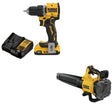 DeWalt DCBL722B 20V MAX XR Brushless Handheld Blower W/ DCD794D1 Drill/Driver Kit