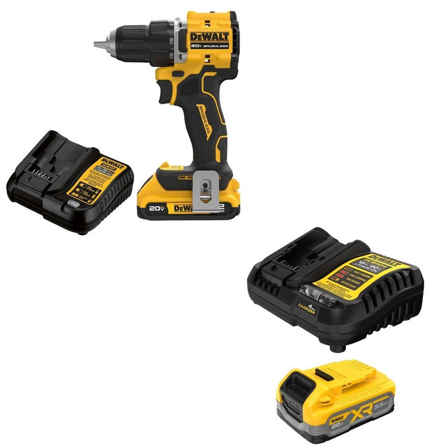 DeWalt DCBP320C 20V MAX XR POWERSTACK 3.5Ah Battery Kit W/ DCD794D1 Drill/Driver Kit