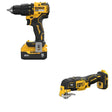 DeWalt DCD798P1 Compact Hammer Drill W/ DCS356B Oscillating Multi-Tool