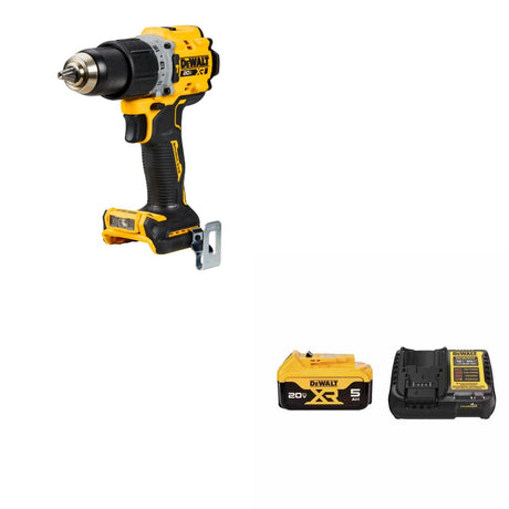 DeWalt DCD805B 20V Max XR Drill/Driver W/ FREE DCB205C 20V Max 5Ah Starter Kit